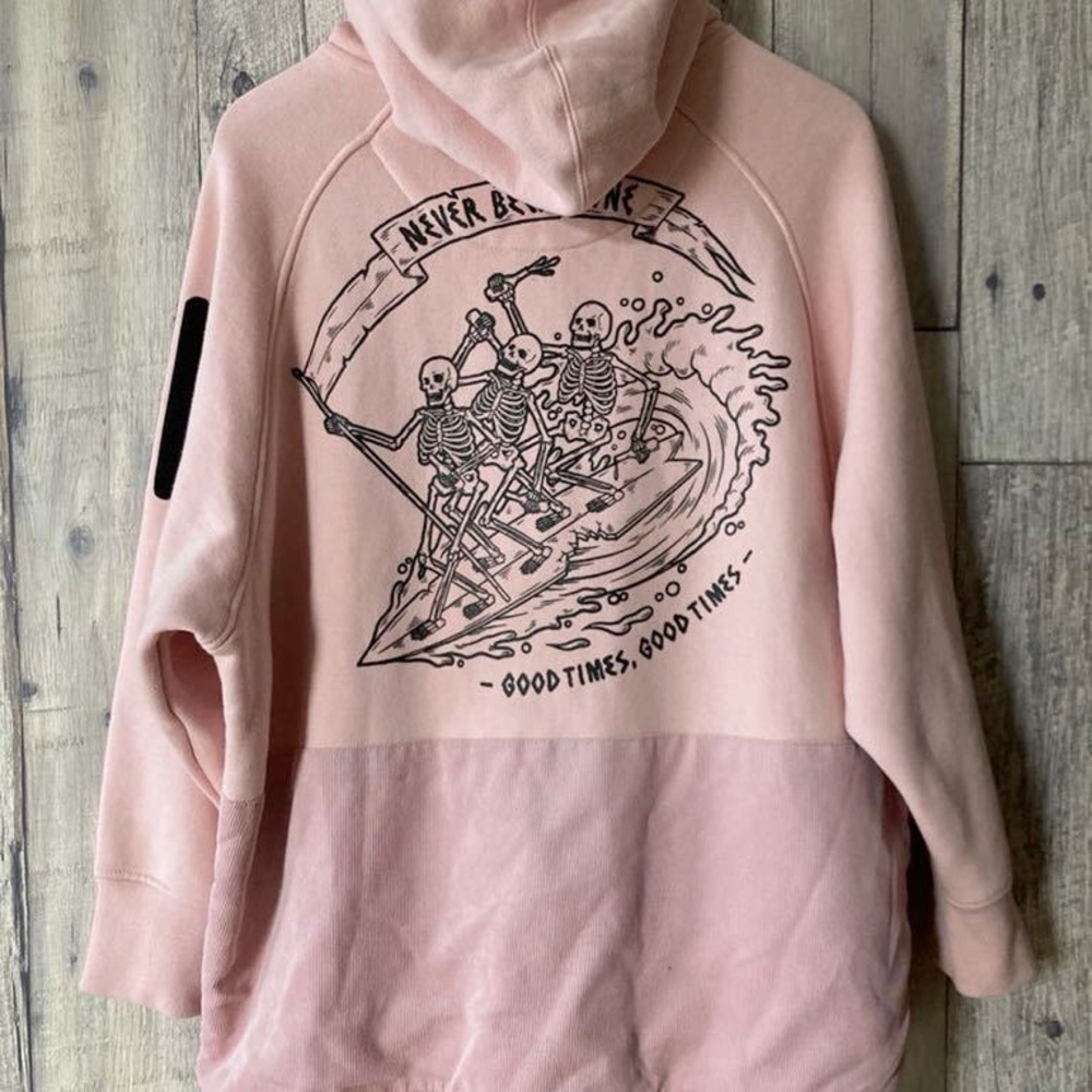 NOBADAY Pink Ski & Snowboard Jacket with Black Accents